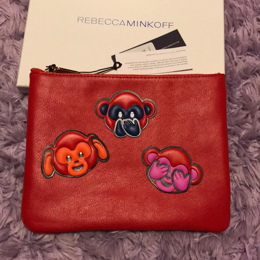 Rebecca Minkoff Chinese New Year pouch and sticker